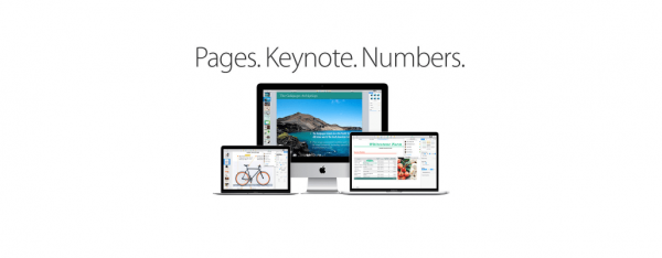 apple pages numbers keynote